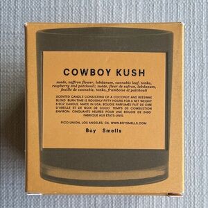 Boy Smells “Cowboy Kush” Standard Candle – Original Packaging 🌿✨